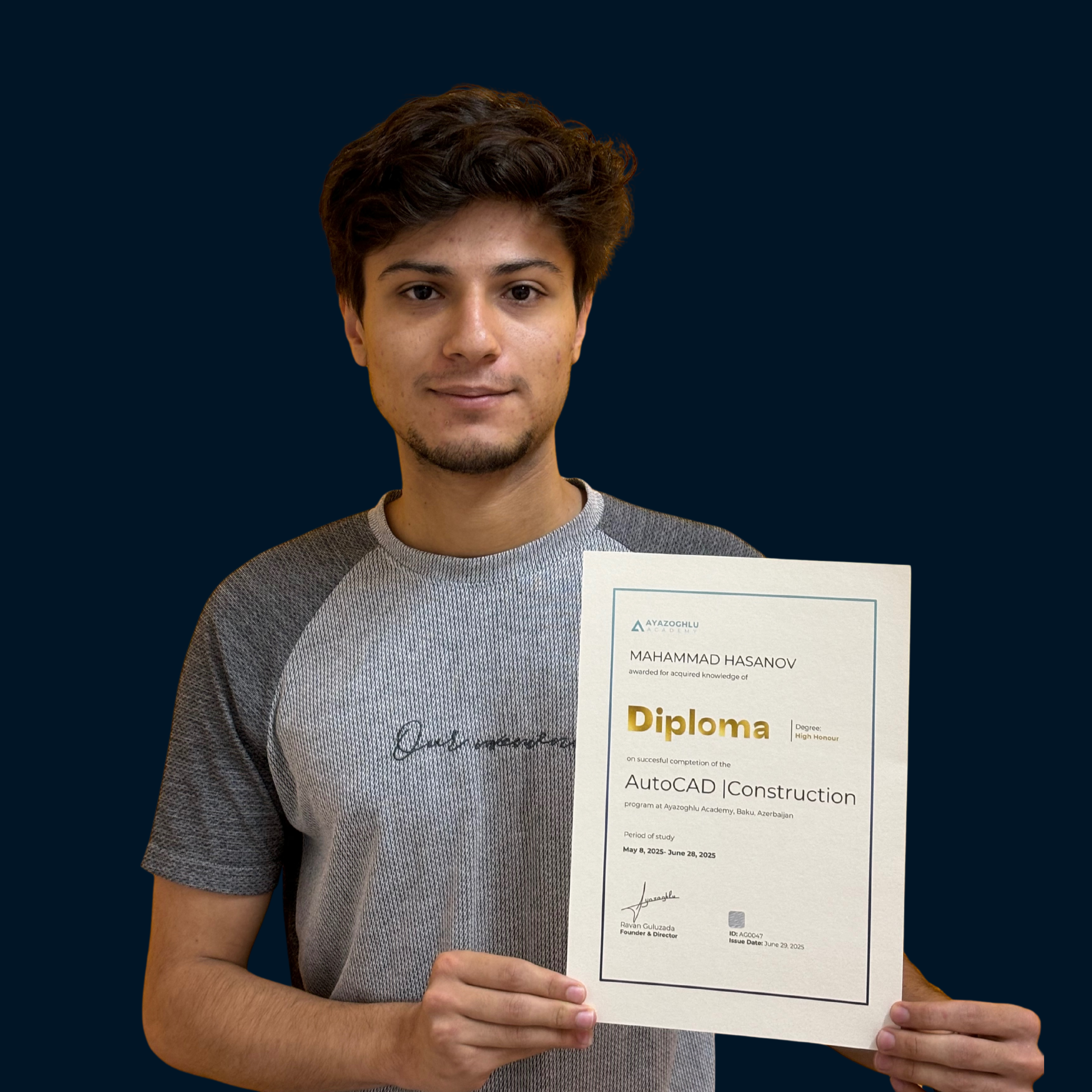 Məhəmməd Həsənov — foto