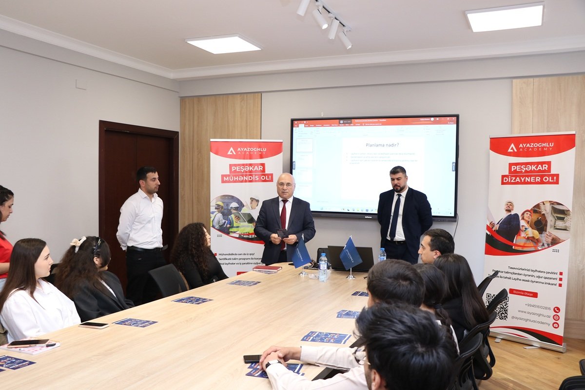 “İnşaatda Effektiv Planlama” Təlimi - AzMİU